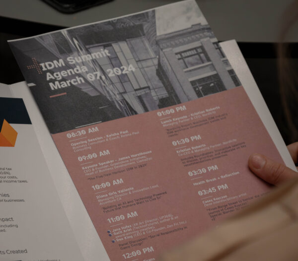 Event Photo: Agenda from the 2024 VOICE Conference